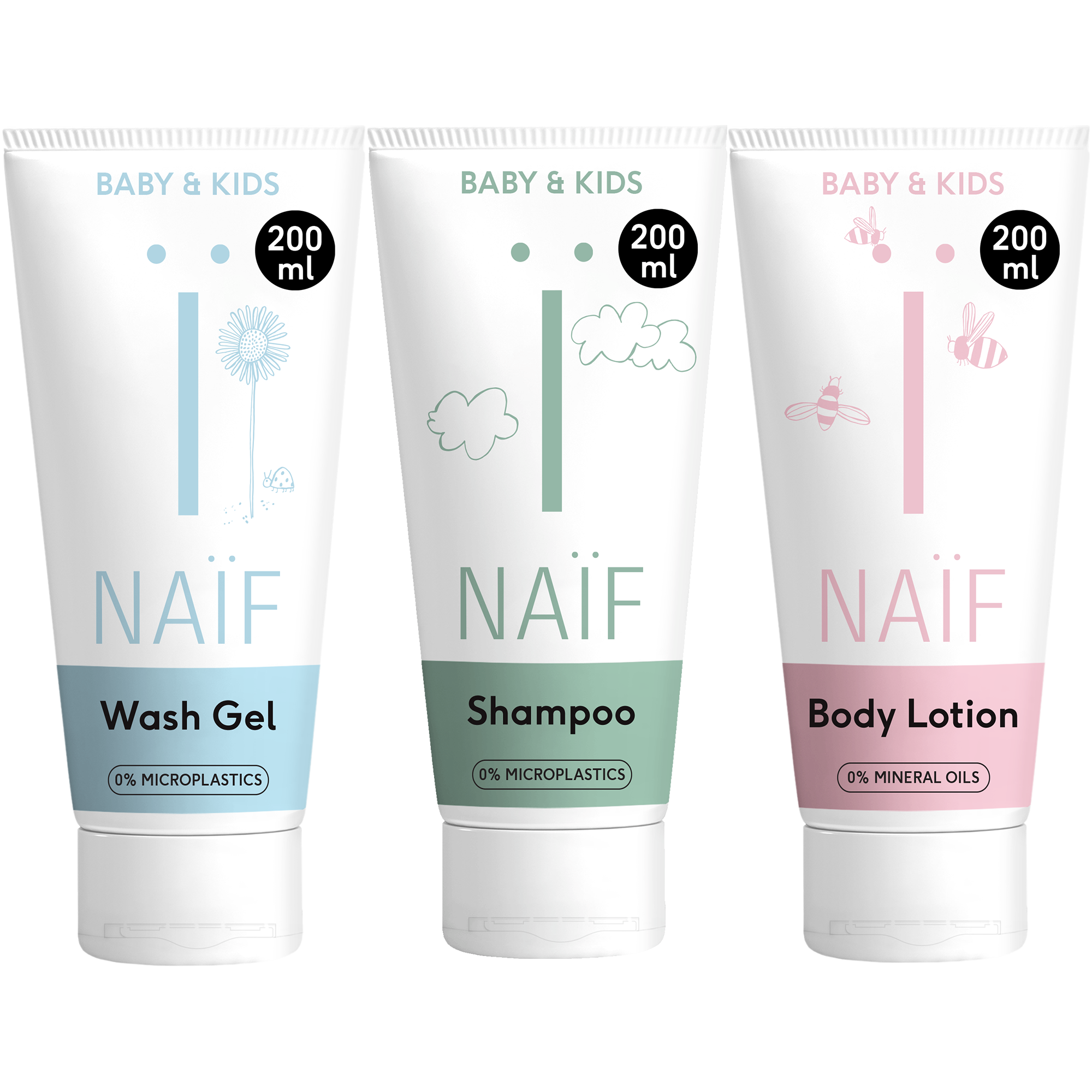 Value set Shower Routine for Baby & Kids 200ml