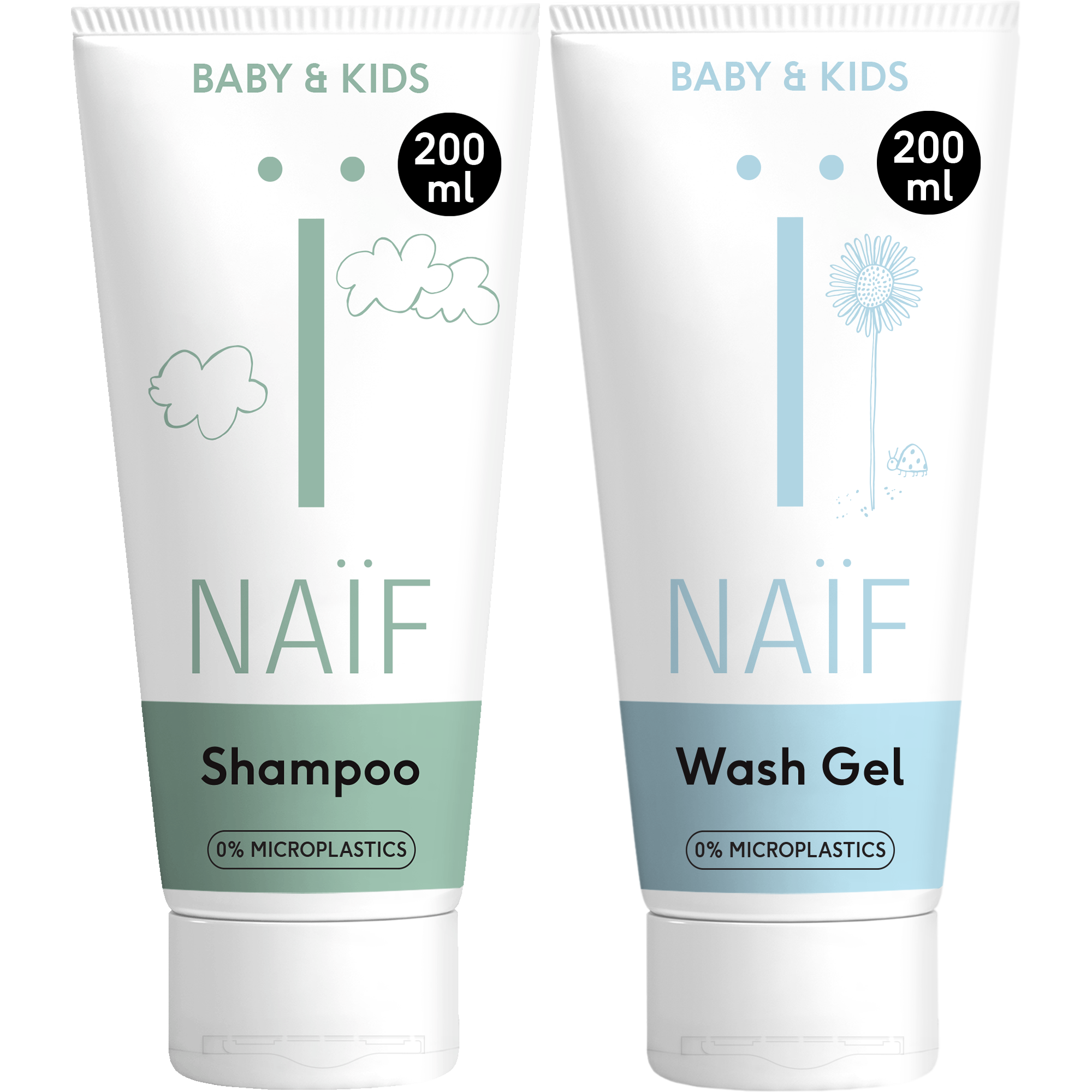 Value Set Shampoo & Wash Gel for Baby & Kids 200ml