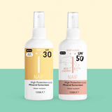 Sun Spray Set SPF30 and SPF50 for Baby & Kids and Adult