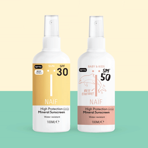 Sun Spray Set SPF30 and SPF50 for Baby & Kids and Adult