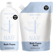 Value Set Relaxing Bath Foam Bottle and Refill for Baby & Kids 500ml