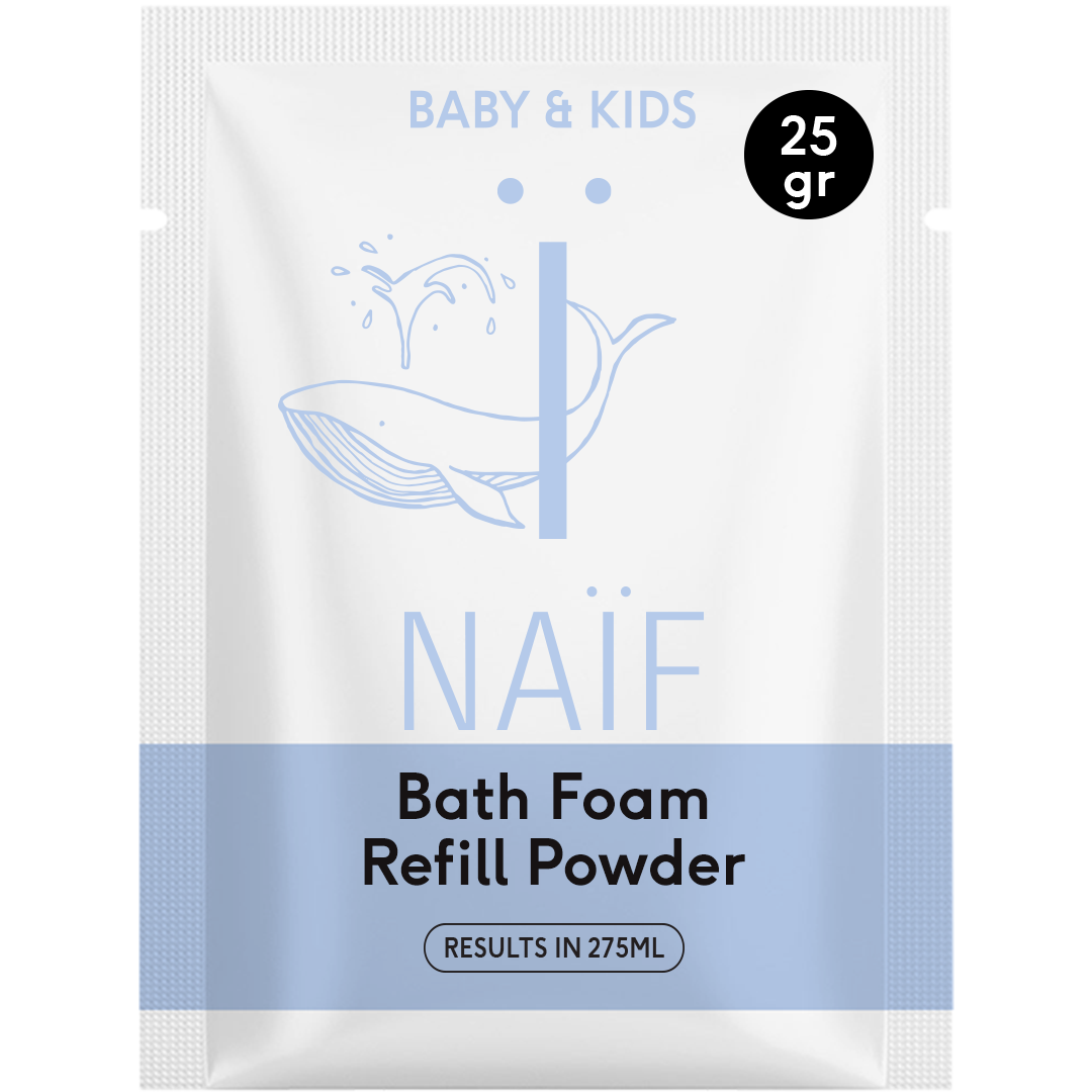 Waterless Bath Foam refill powder for Baby & Kids 25gr