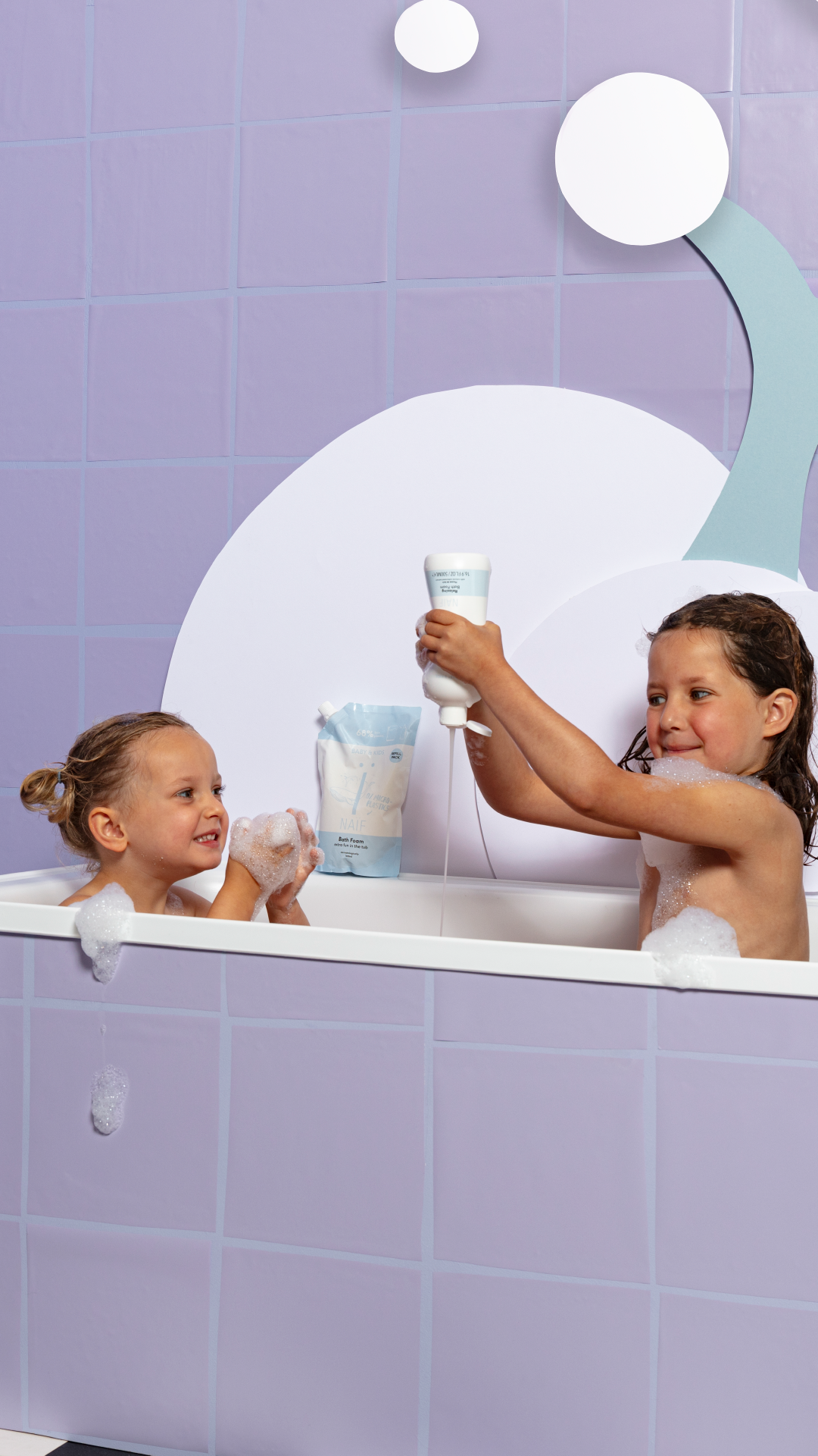 Relaxing Bath Foam for Baby & Kids 500ml