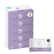 Plastic Free Lotion Wipes for Baby & Kids 40 pack