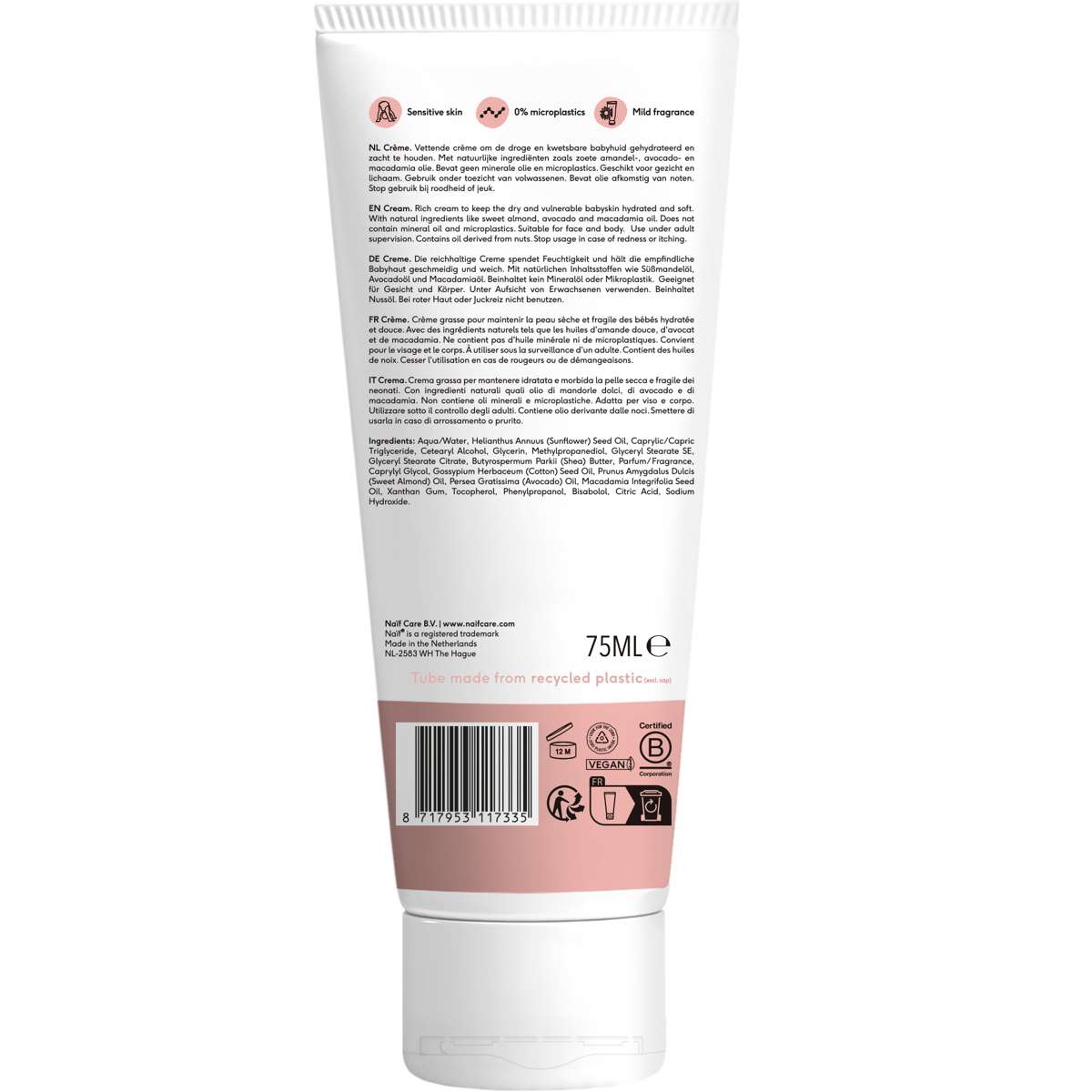 Pflegecreme für Babys & Kinder (75ml)