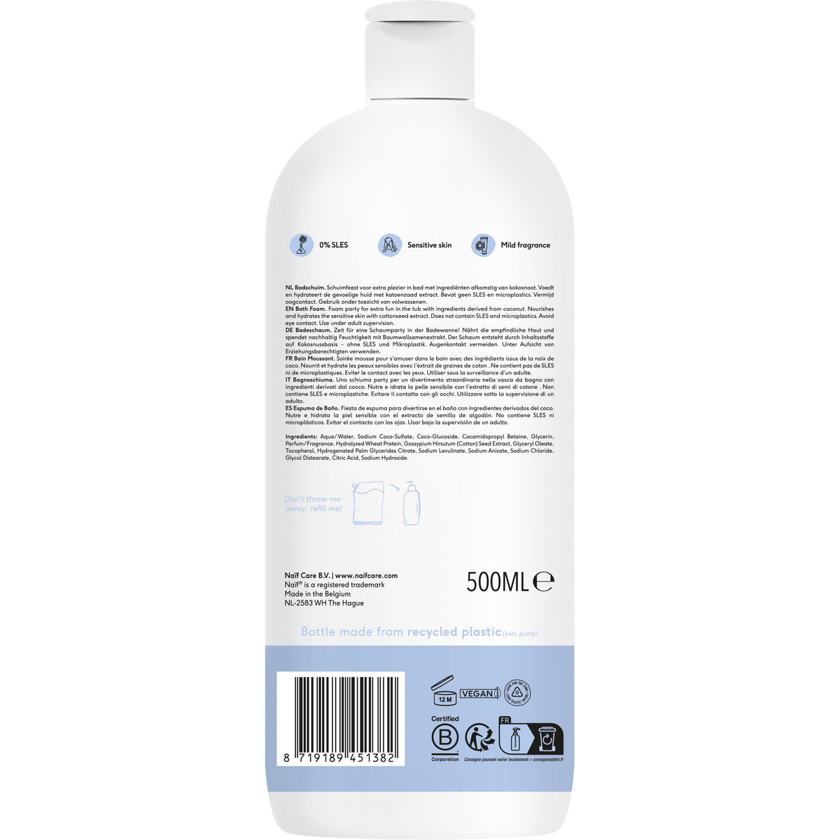 Badeschaum für Babys & Kinder (500ml)