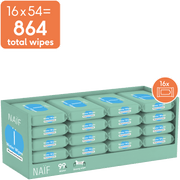 Plastic Free Baby Wipes for Baby & Kids 16 pack