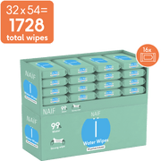 Plastikfreie Feuchttücher für Baby & Kind 32er Pack