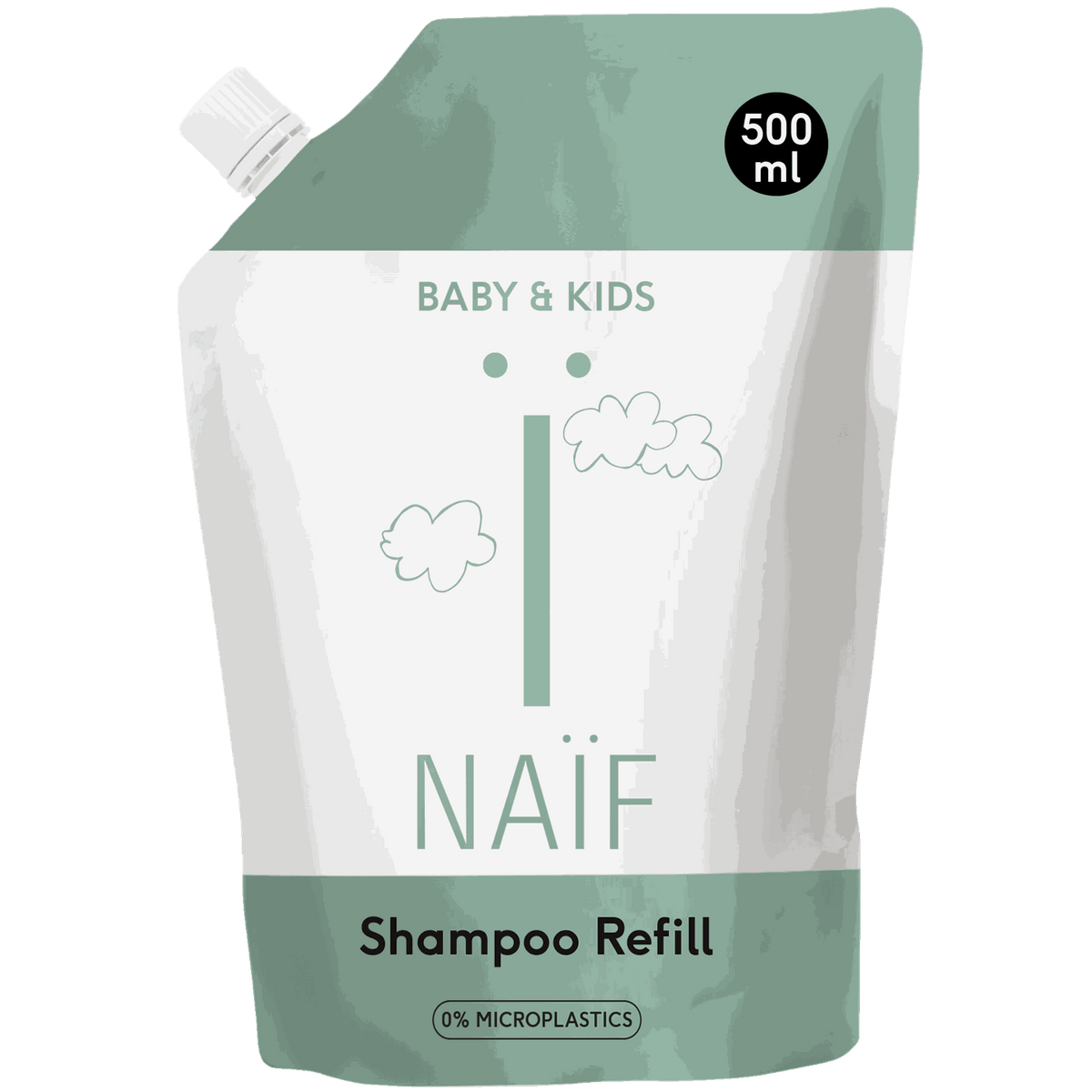 Shampoo-Nachfüllpackung für Babys & Kinder (500ml)