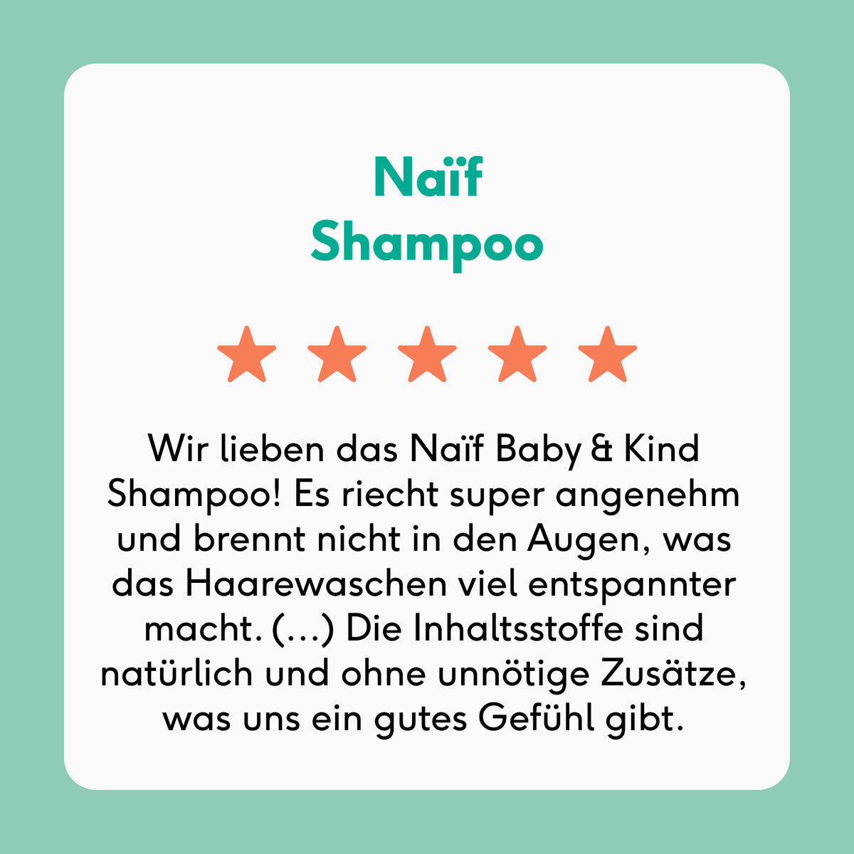 Shampoo-Nachfüllpackung für Babys & Kinder (500ml)