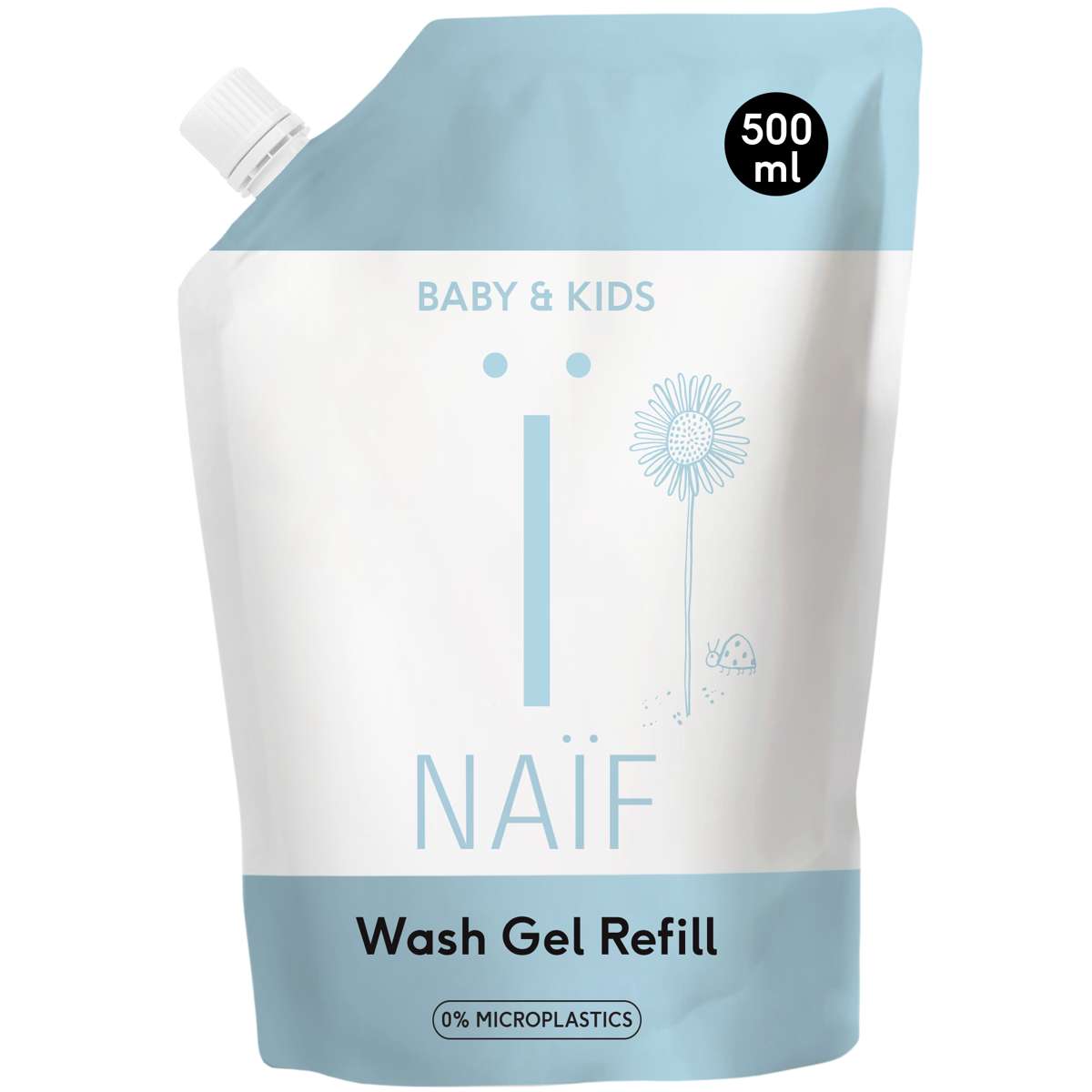 Wash Gel Baby & Kids Refill Pack 500ml
