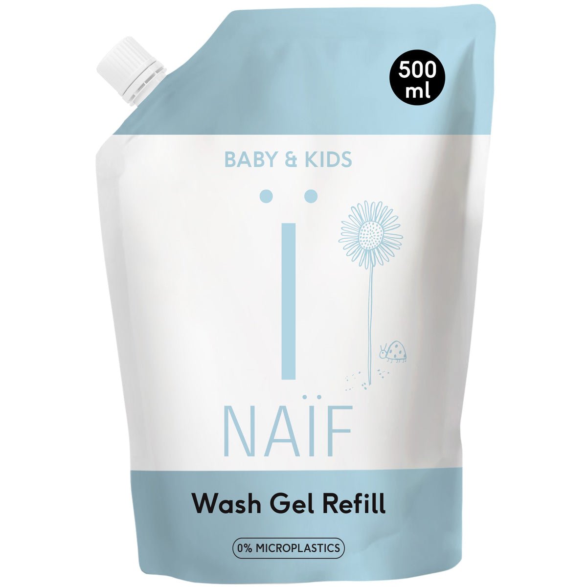 Wash Gel Baby & Kids Refill Pack 500ml