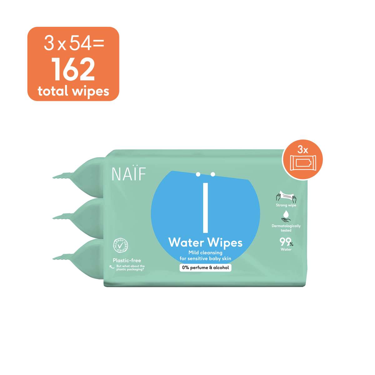 Water Wipes Baby strong & mild 3 pack