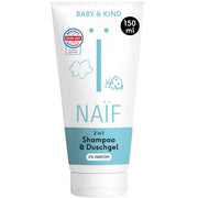 2 in 1 Shampoo & Duschgel für Babys & Kinder (0% Parfüm, 150ml)