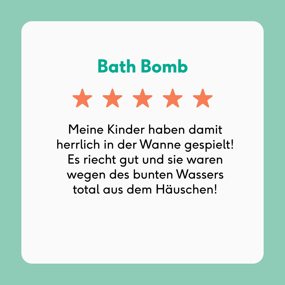 Badebombe für Kinder (100g)
