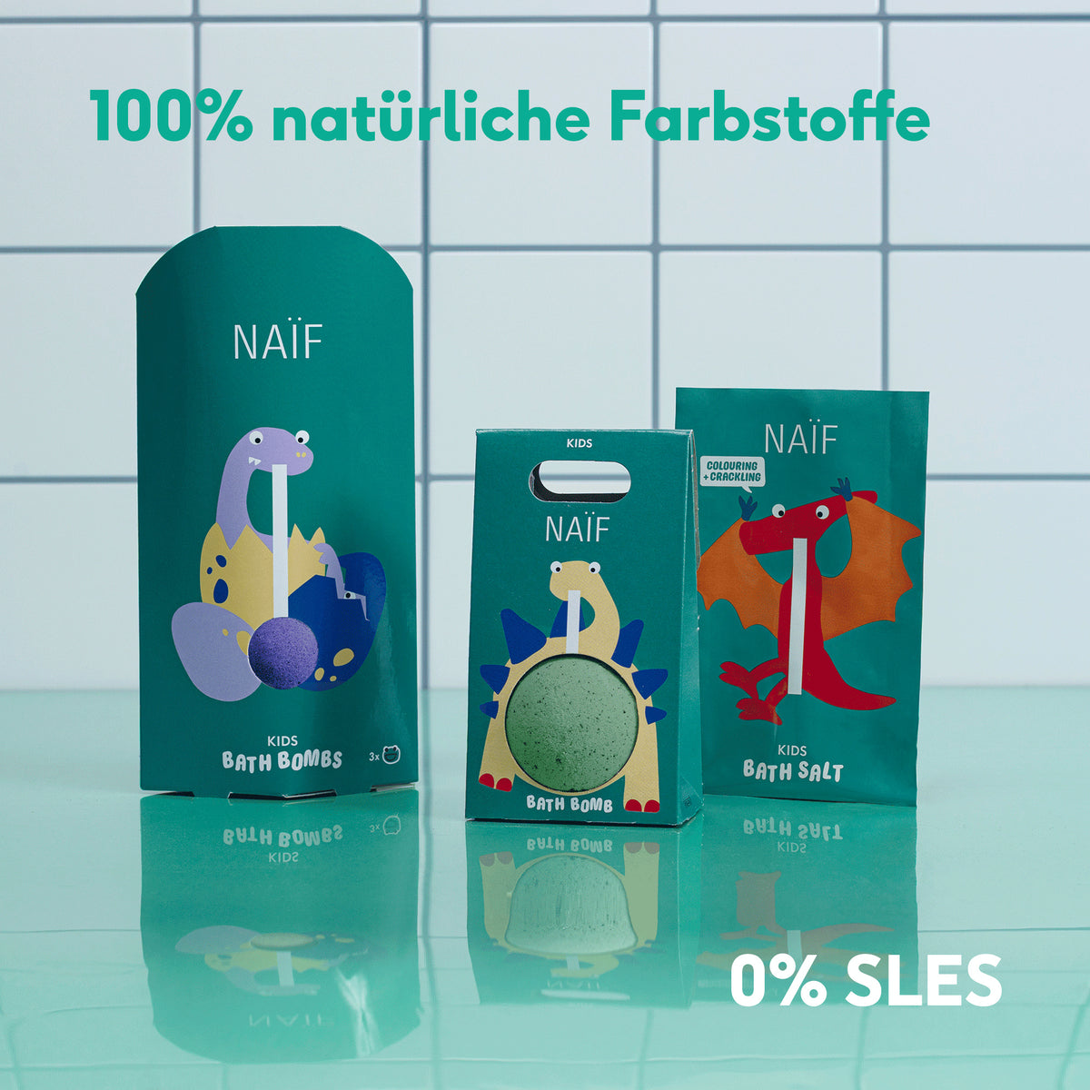 Badekugeln für Kinder (3x40g)
