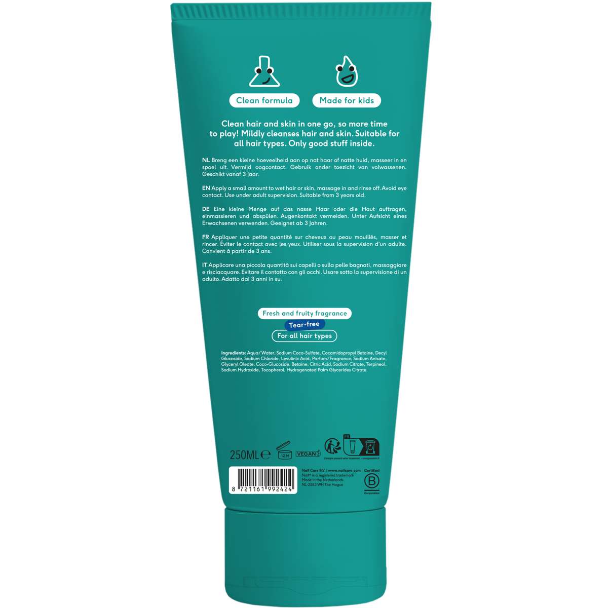 Shampoo + Body Wash Kids 250ml