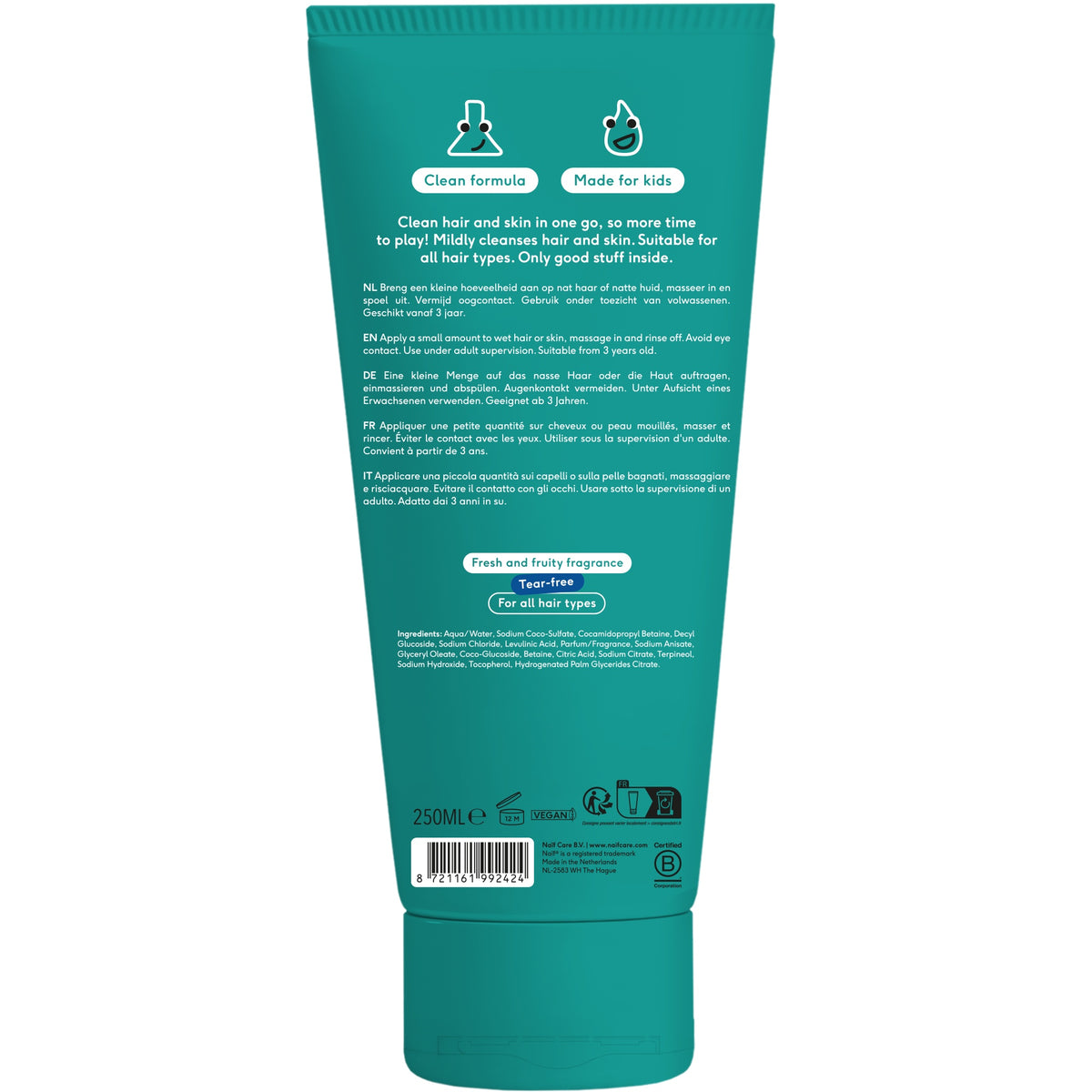 Shampoo + Body Wash Kids 250ml
