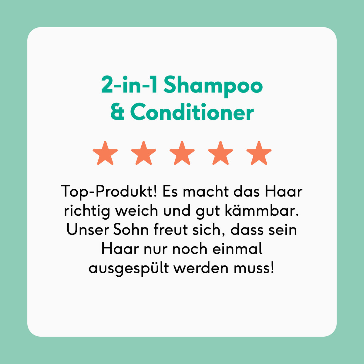 Shampoo + Spülung für Kinder (250ml)