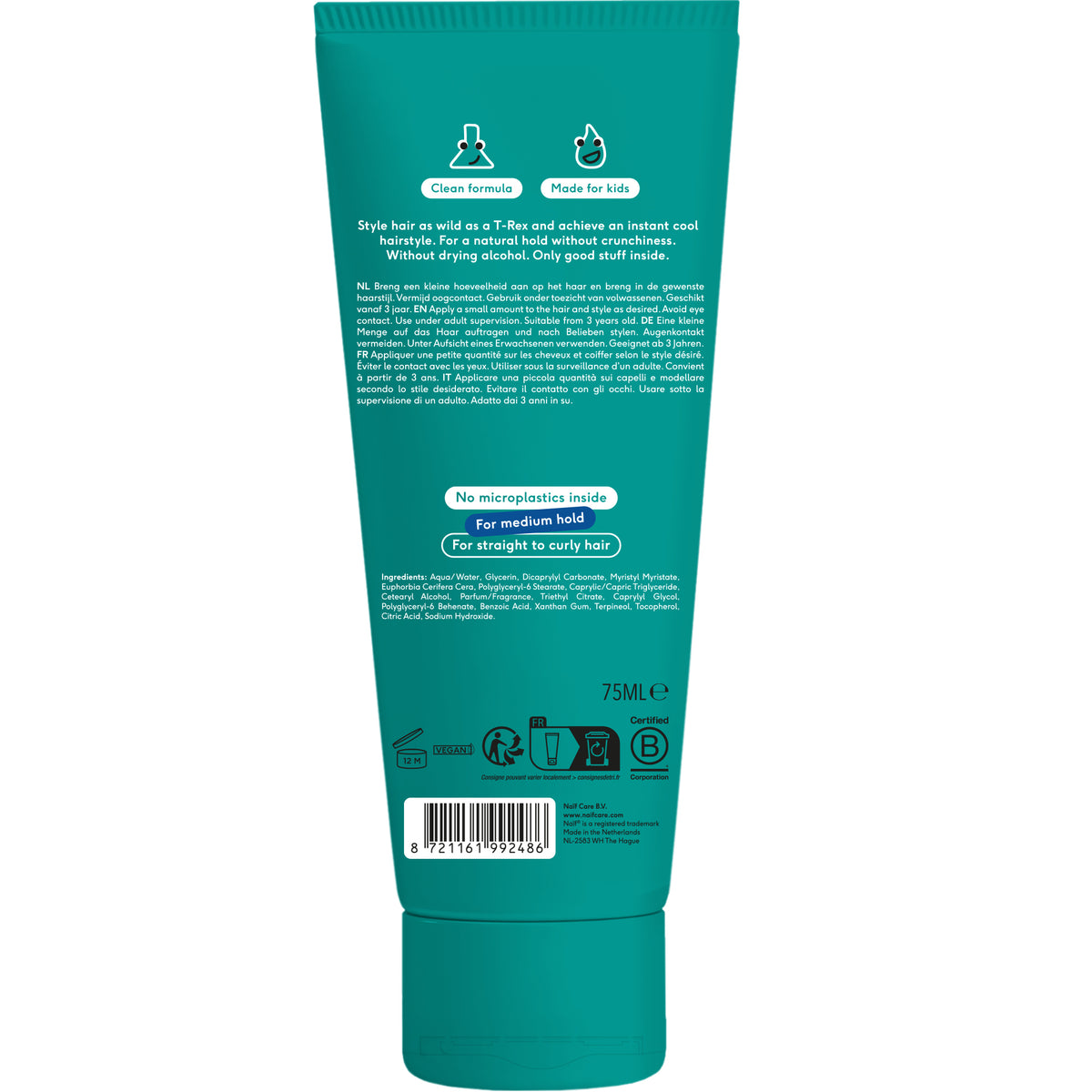 Styling-Haarwachs für Kinder (75g)