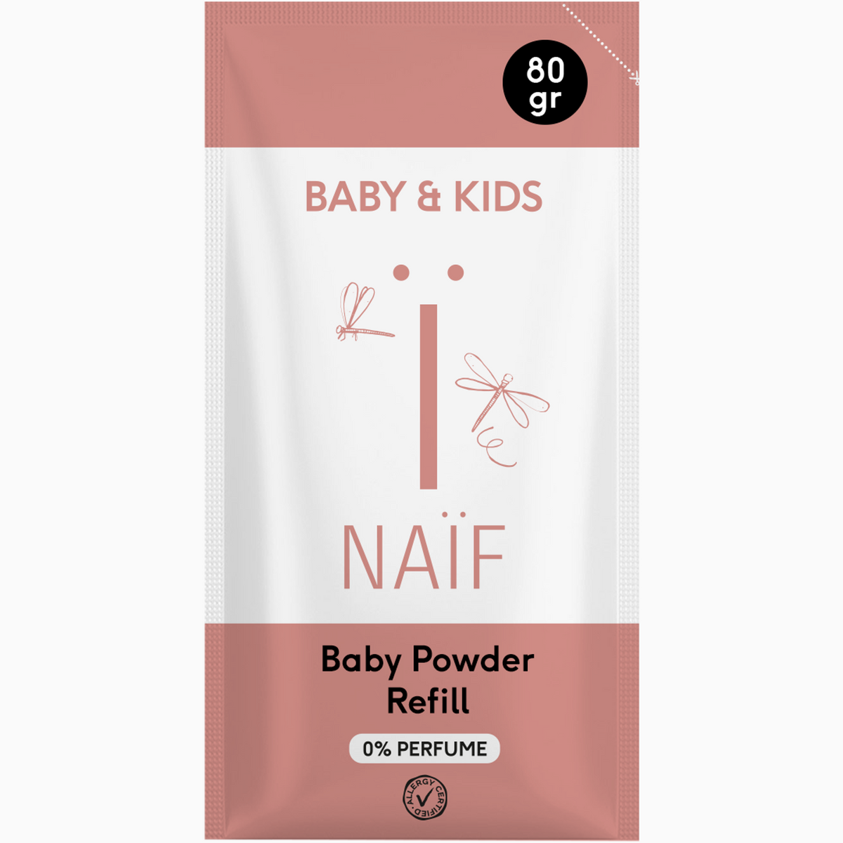Babypuder Nachfüllpackung für Babys & Kinder (80gr)