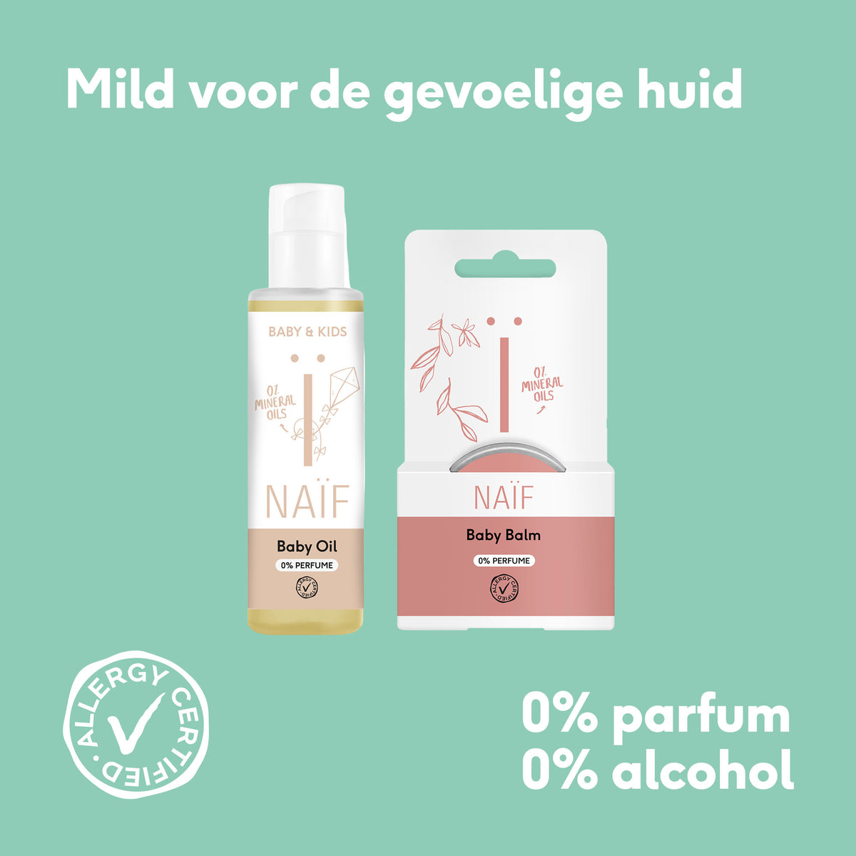 Baby Olie Baby & Kids 0% Parfum 100ml