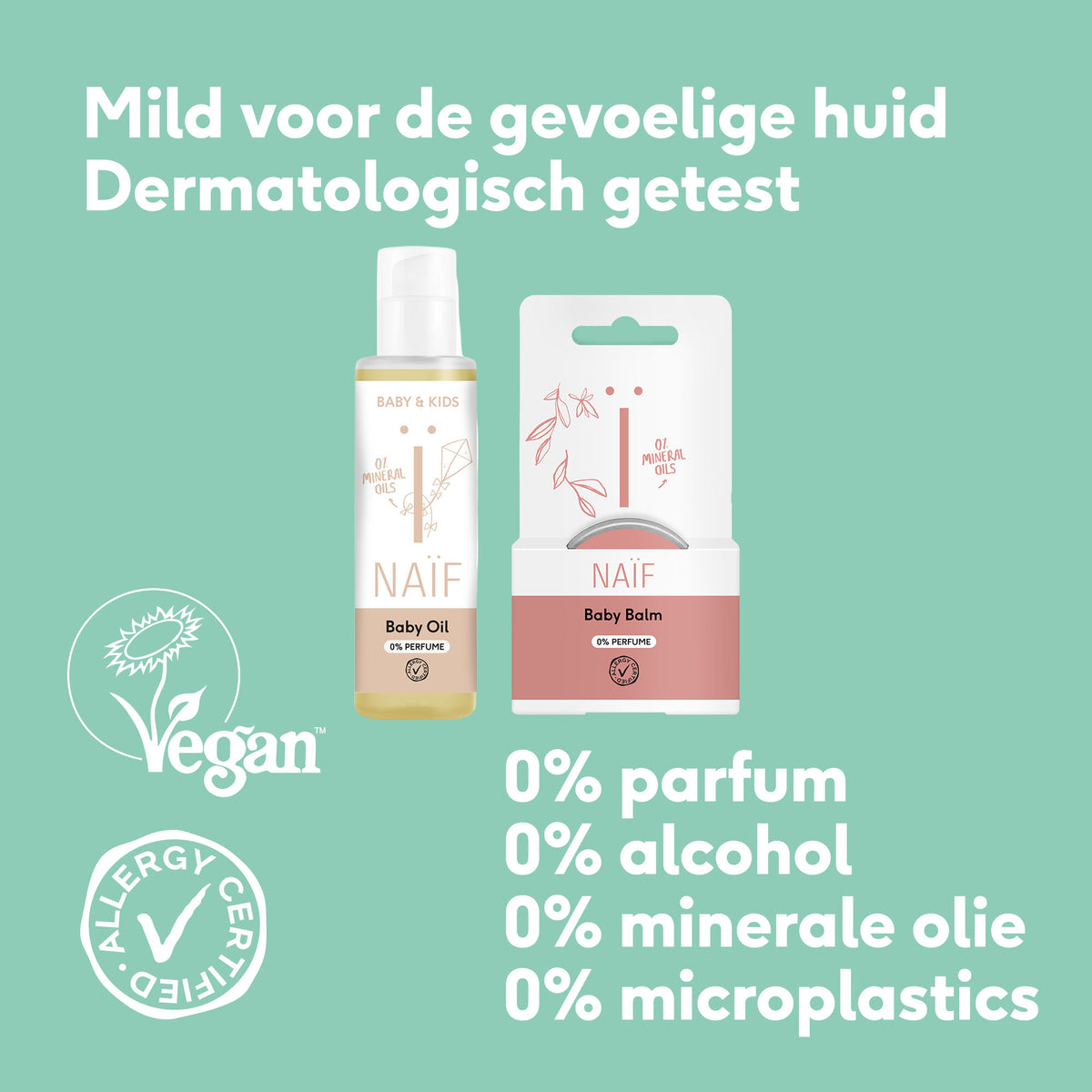 Baby Olie Baby & Kids 0% Parfum 100ml