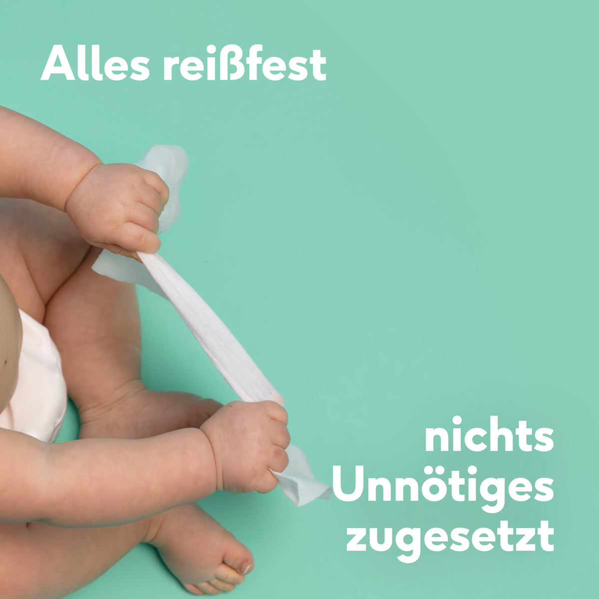 Water Wipes Baby Reißfest und mild, 24-packung