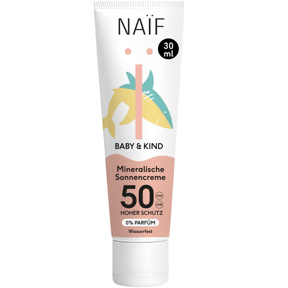 Naïf - Sonnenschutz LSF 50 - Baby & Kinder - Hoher UVA- & UVB-Schutz - 30ml
