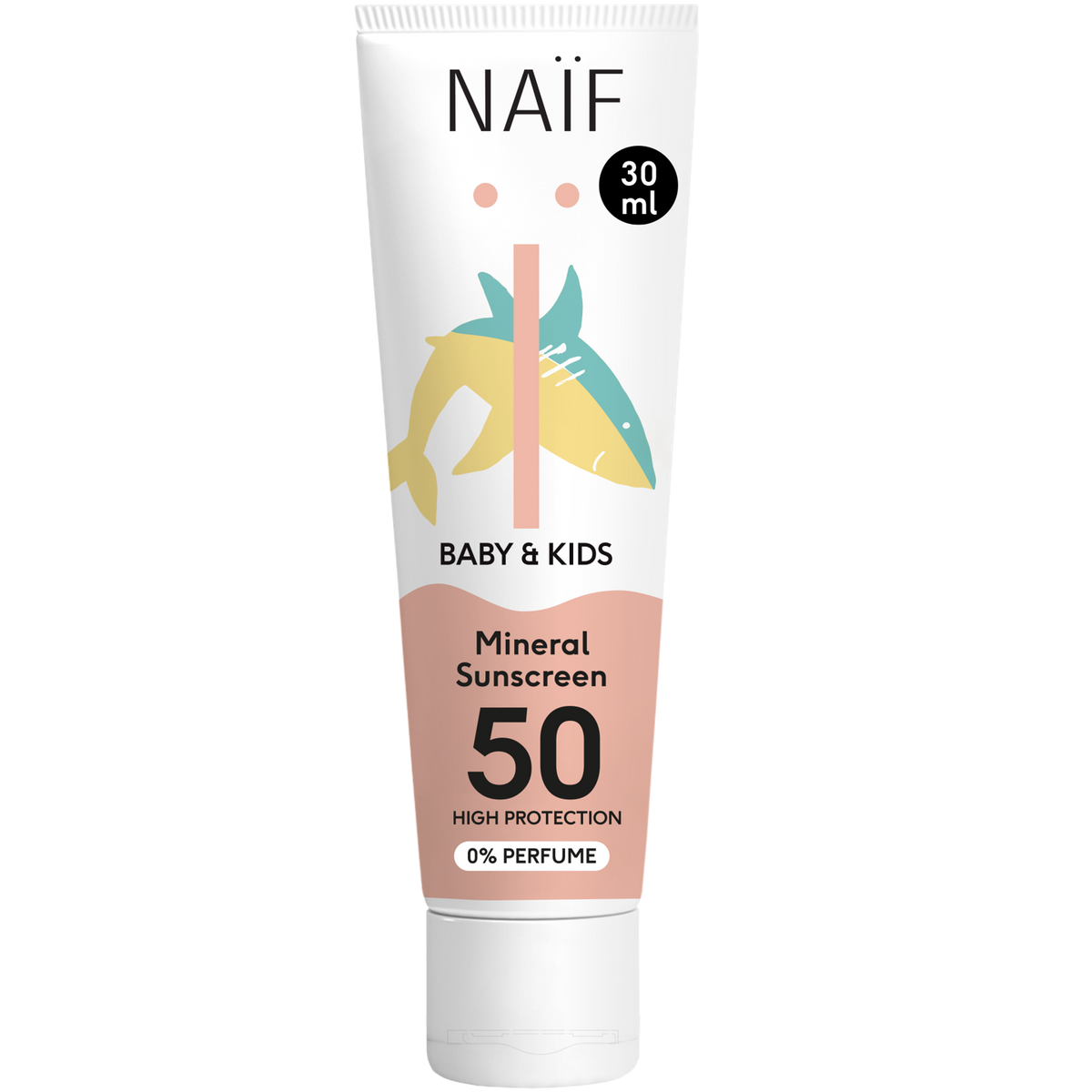 Mineralische Sonnencreme für Babys & Kinder LSF 50 (0% Parfüm, 30ml)