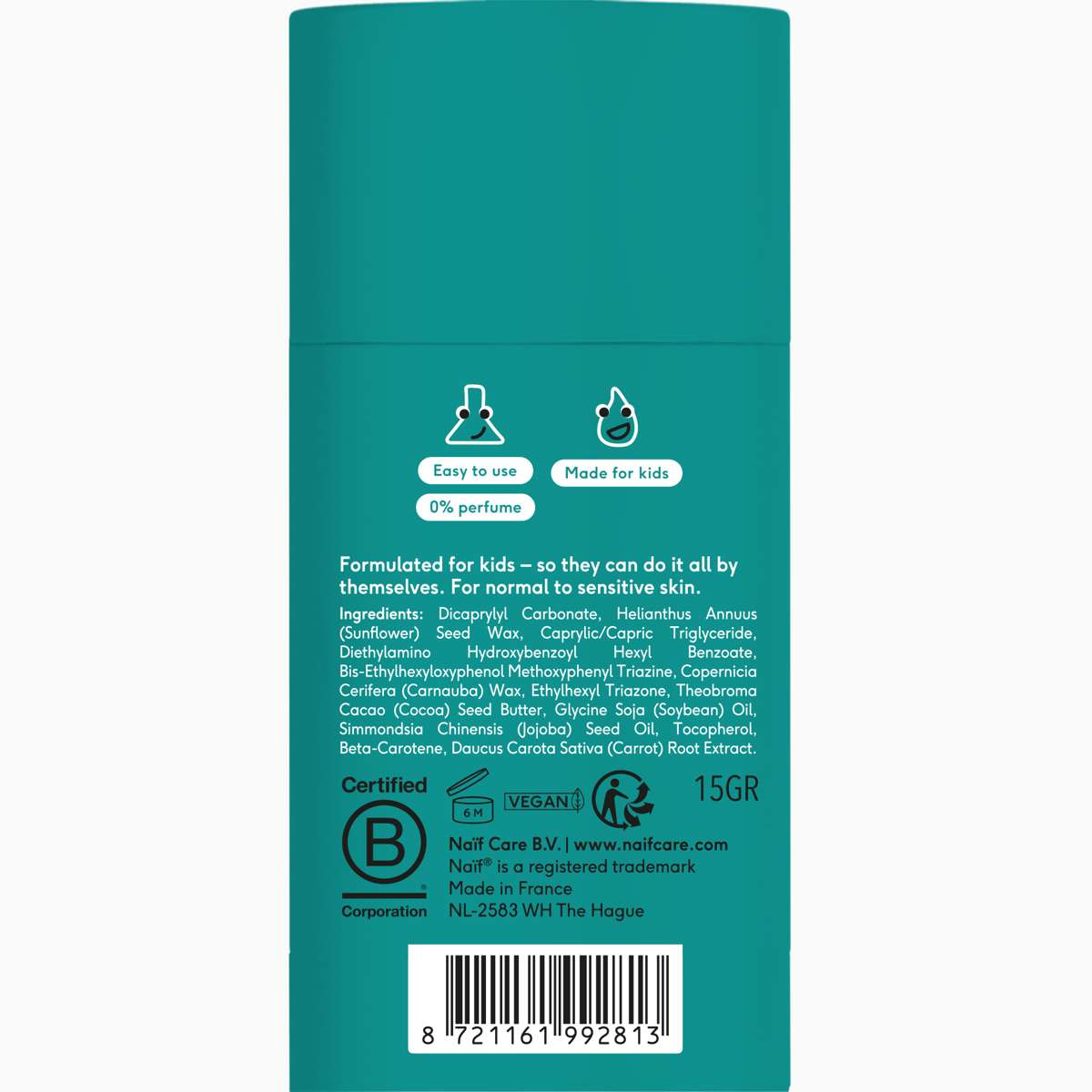 Sunscreen Stick Kids SPF50 15gr