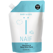 2-in-1 Shampoo & Body Wash 0% Perfume 500ml refill