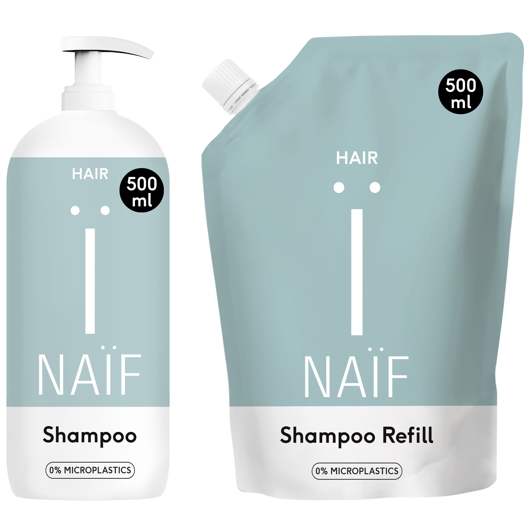 Voedende Shampoo Pomp en Navulverpakking