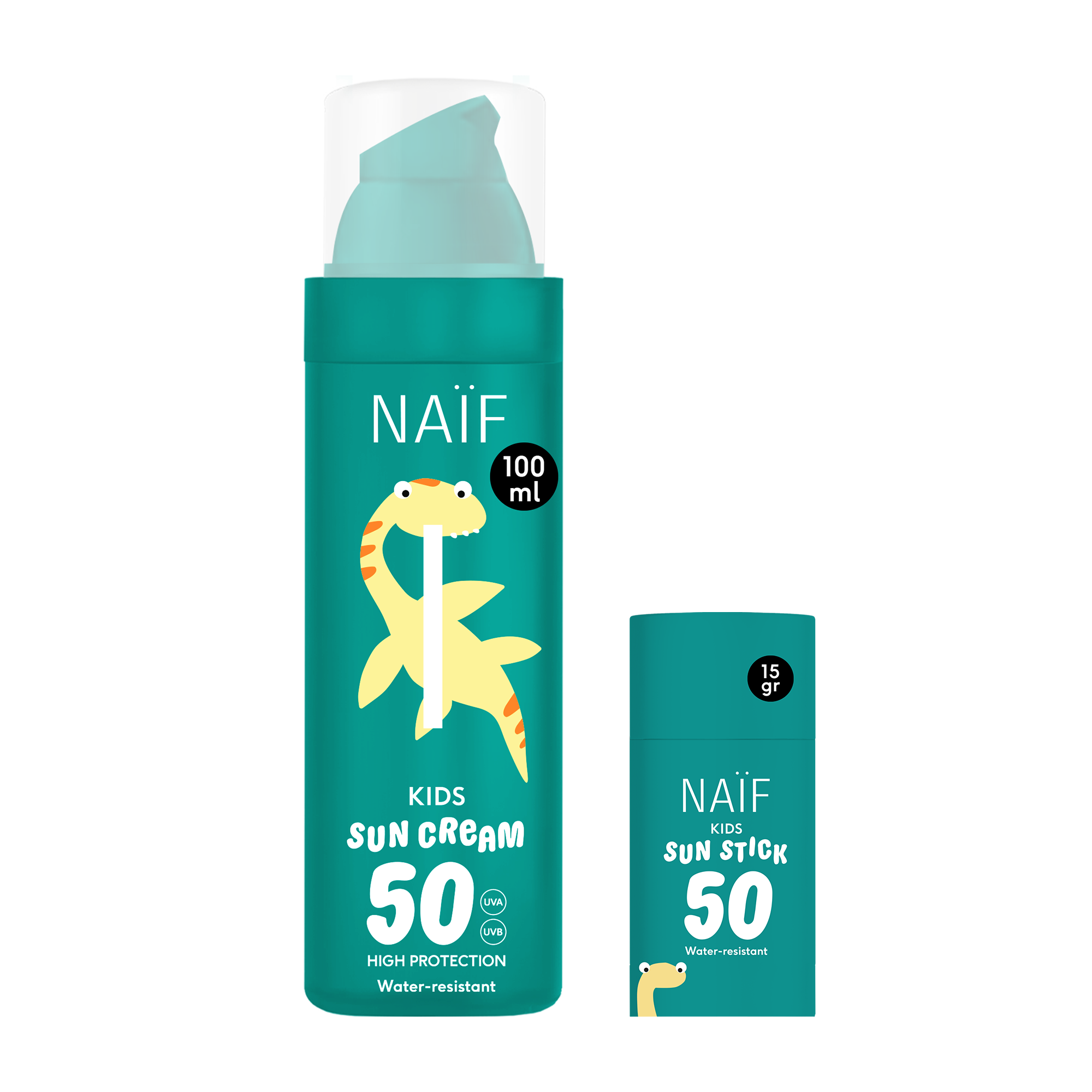Kids Sun Protection Bundle – Sunscreen & Stick SPF50