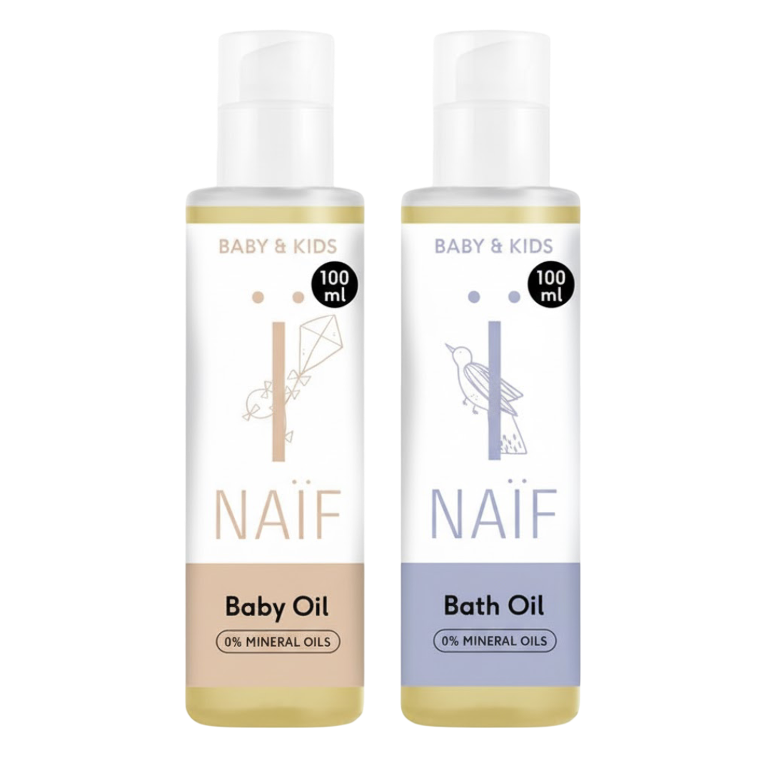 Voordeelset Badolie & Babyolie voor Baby & Kids 100ml