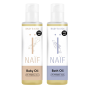 Voordeelset Badolie & Babyolie voor Baby & Kids 100ml