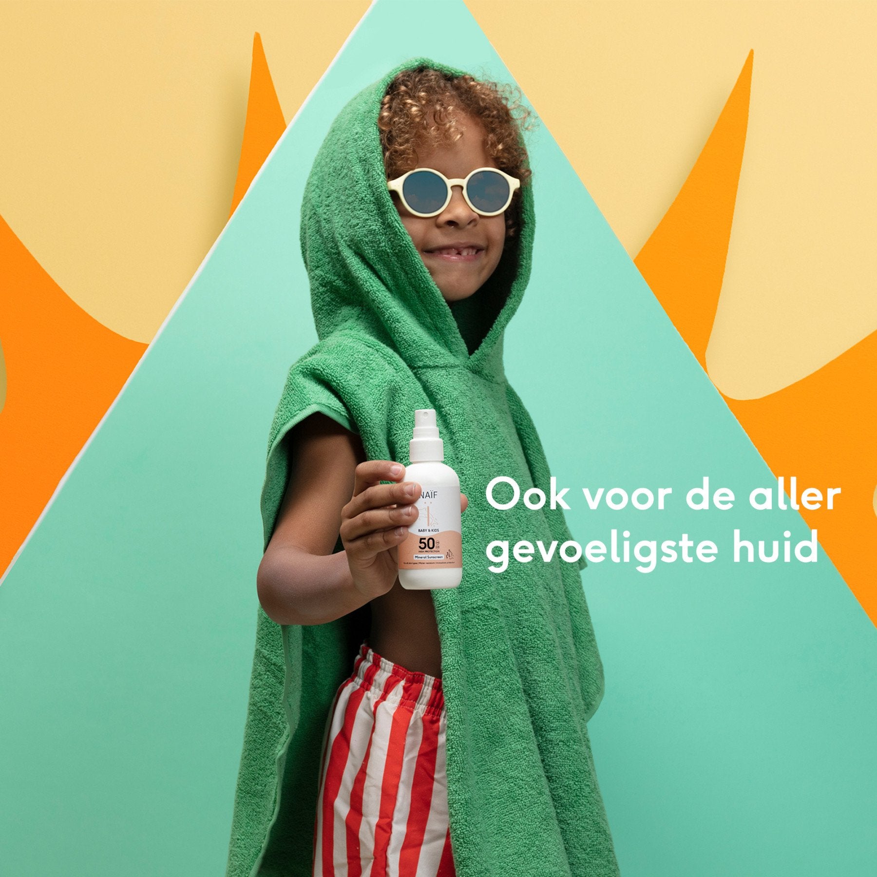 Mineralisches Sonnenschutzspray für Baby & Kind (LSF 50, 100ml)