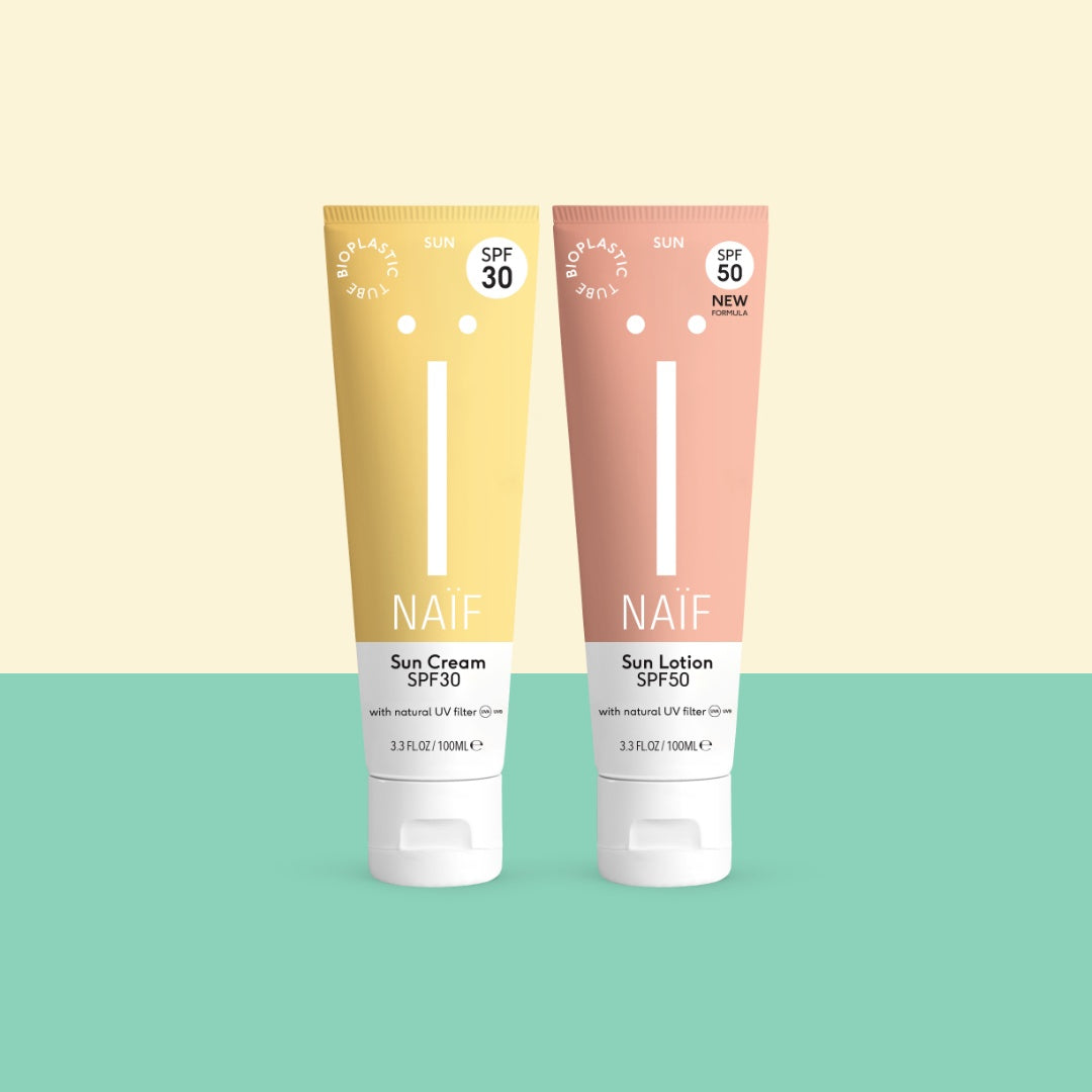 Zonnebrand Duo: SPF30 + SPF50