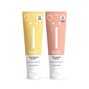 Zonnebrand Duo: SPF30 + SPF50